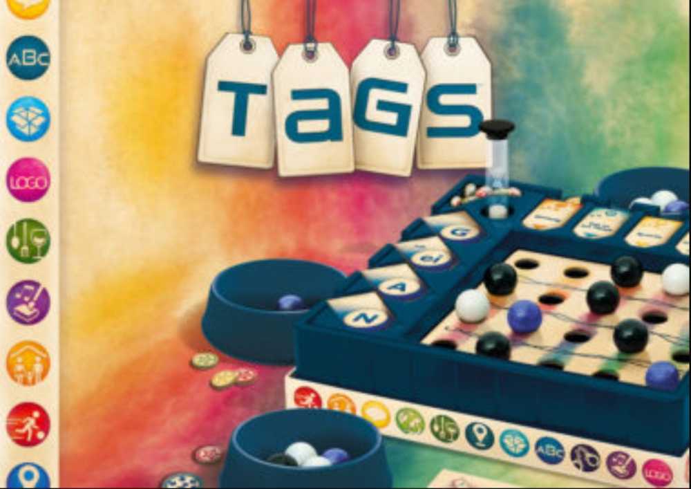 Heidelbear Hb12 Tags Board Game Thrilling Party Game With 15 Sec. Turns Board Game Multi One Size  (2+) board game collectible [Barcode 841333105792] - Main Image 3