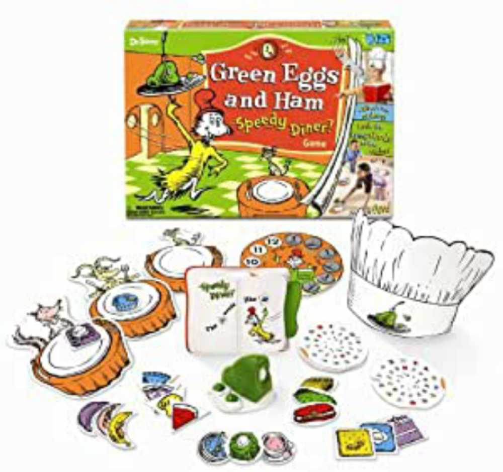 Green Eggs And Ham Speedy Diner  (2-6) board game collectible [Barcode 810558010105] - Main Image 2