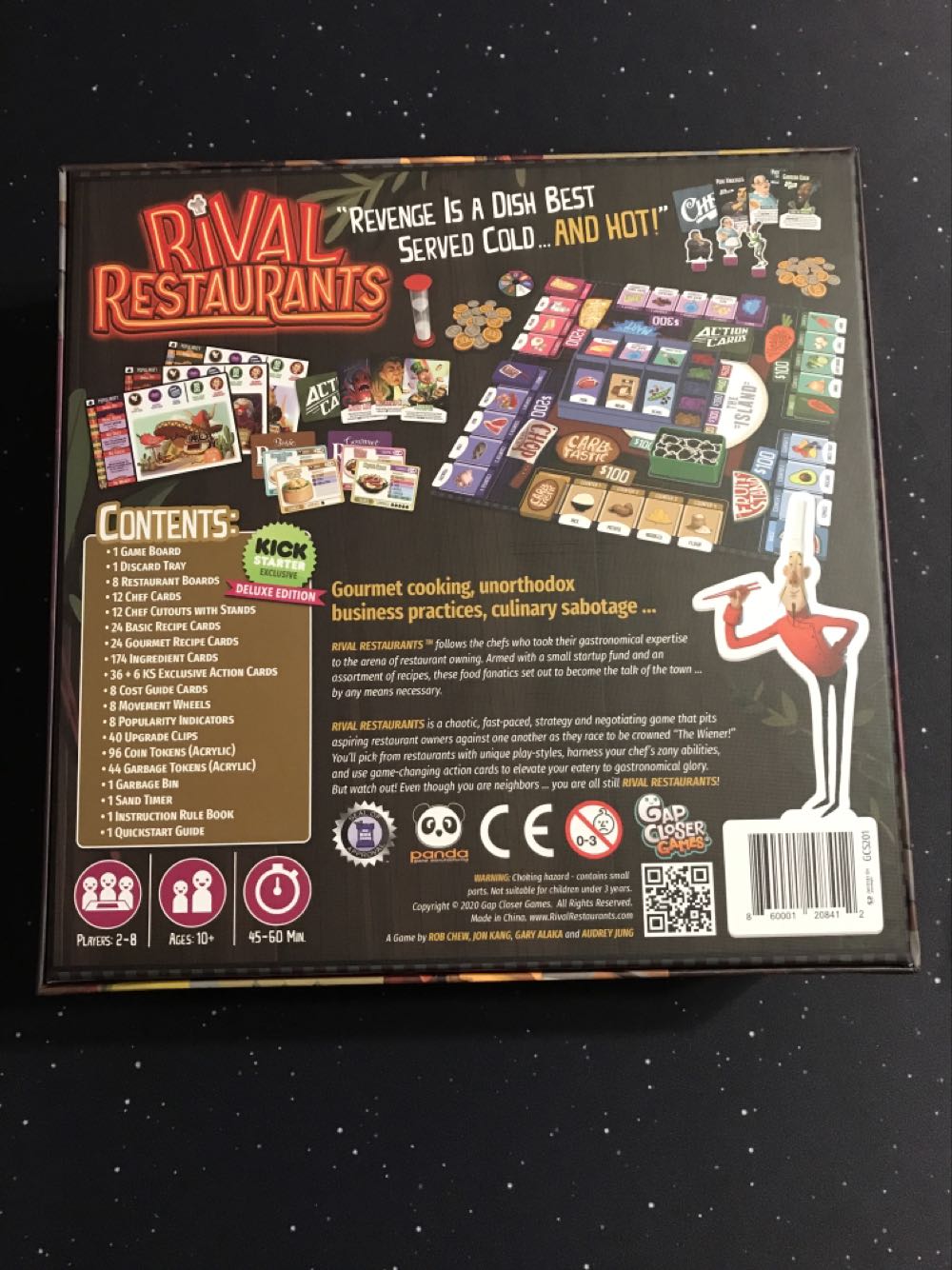Rival Restaurants Deluxe Edition  (8) board game collectible [Barcode 860001208412] - Main Image 3