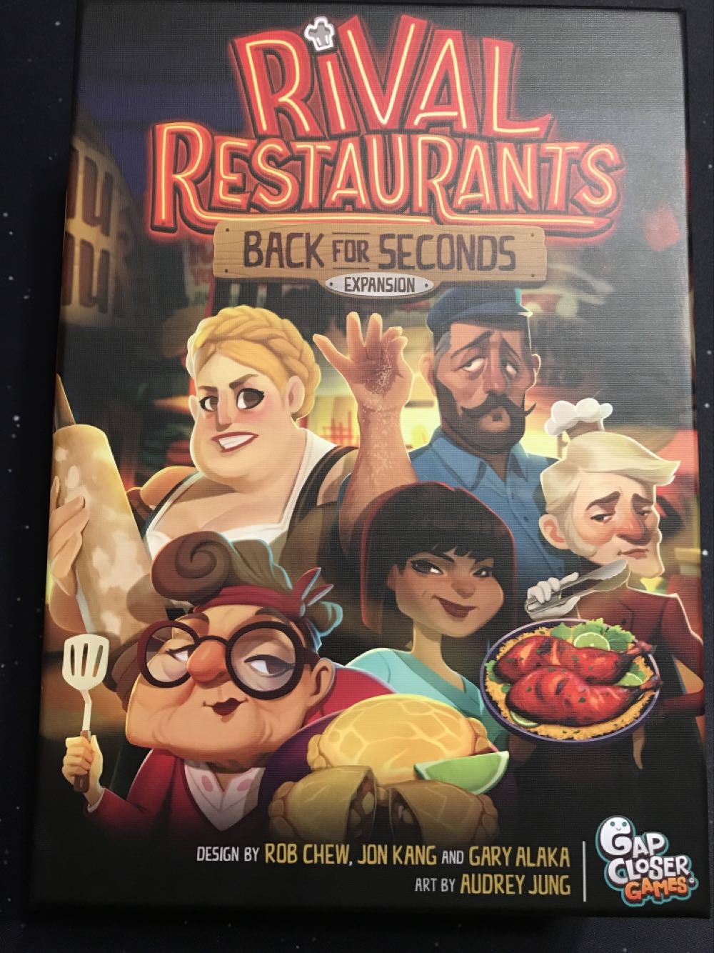 Rival Restaurants: Back For Seconds  (2-8) board game collectible [Barcode 860001208443] - Main Image 2
