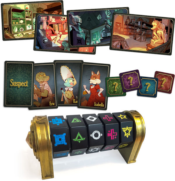 5-Minute Mystery  (1-6) board game collectible [Barcode 778988363171] - Main Image 4