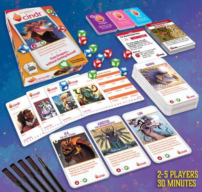 Cindr  (1-5) board game collectible [Barcode 9780974646190] - Main Image 3