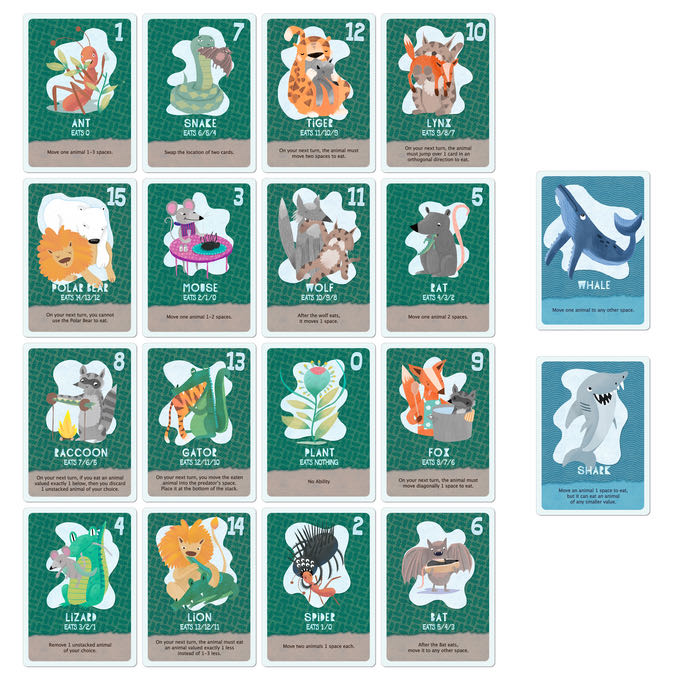 Food Chain Island  (1) board game collectible - Main Image 2