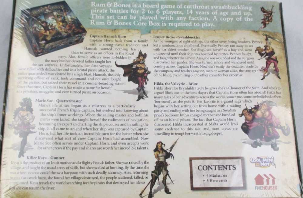 Rum & Bones: Luck Goddesses (KS)  (2-6) board game collectible - Main Image 2