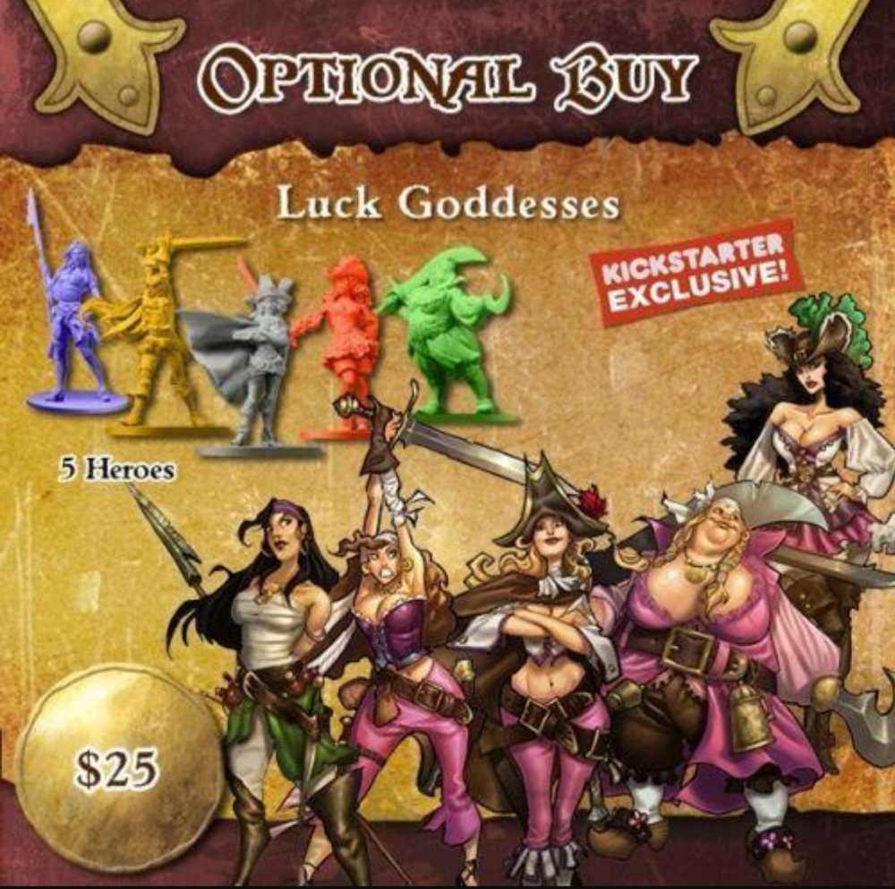 Rum & Bones: Luck Goddesses (KS)  (2-6) board game collectible - Main Image 3