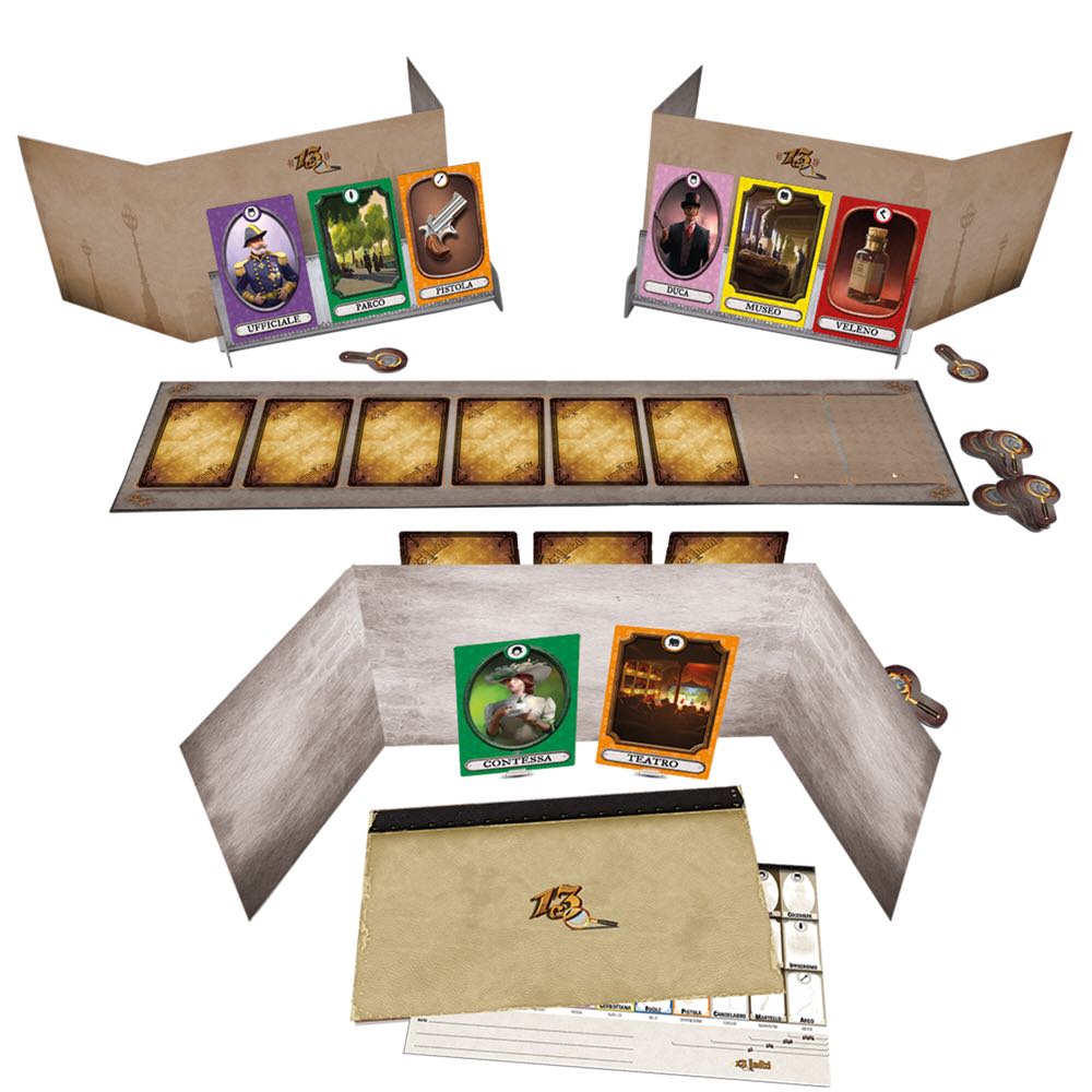 Gioco 13 Indizi Gioco Da Deduzione  (2-6) board game collectible [Barcode 8032611693304] - Main Image 2