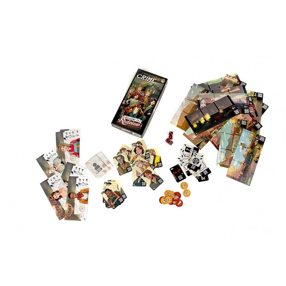 Chronicles Of Crime : Welcome To Redview  (1-12) board game collectible [Barcode 0806149659792] - Main Image 3