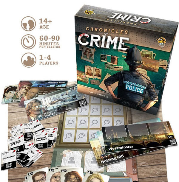 Chronicles Of Chrime  (1-12) board game collectible [Barcode 806149659761] - Main Image 4
