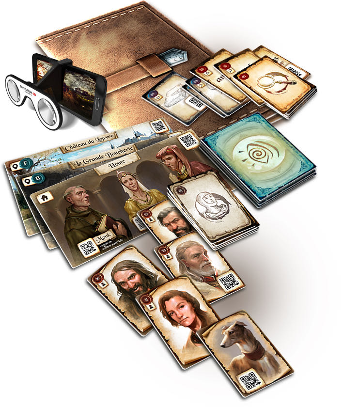 Chronicles of Crime: 1400  (2-4) board game collectible [Barcode 806149659945] - Main Image 2