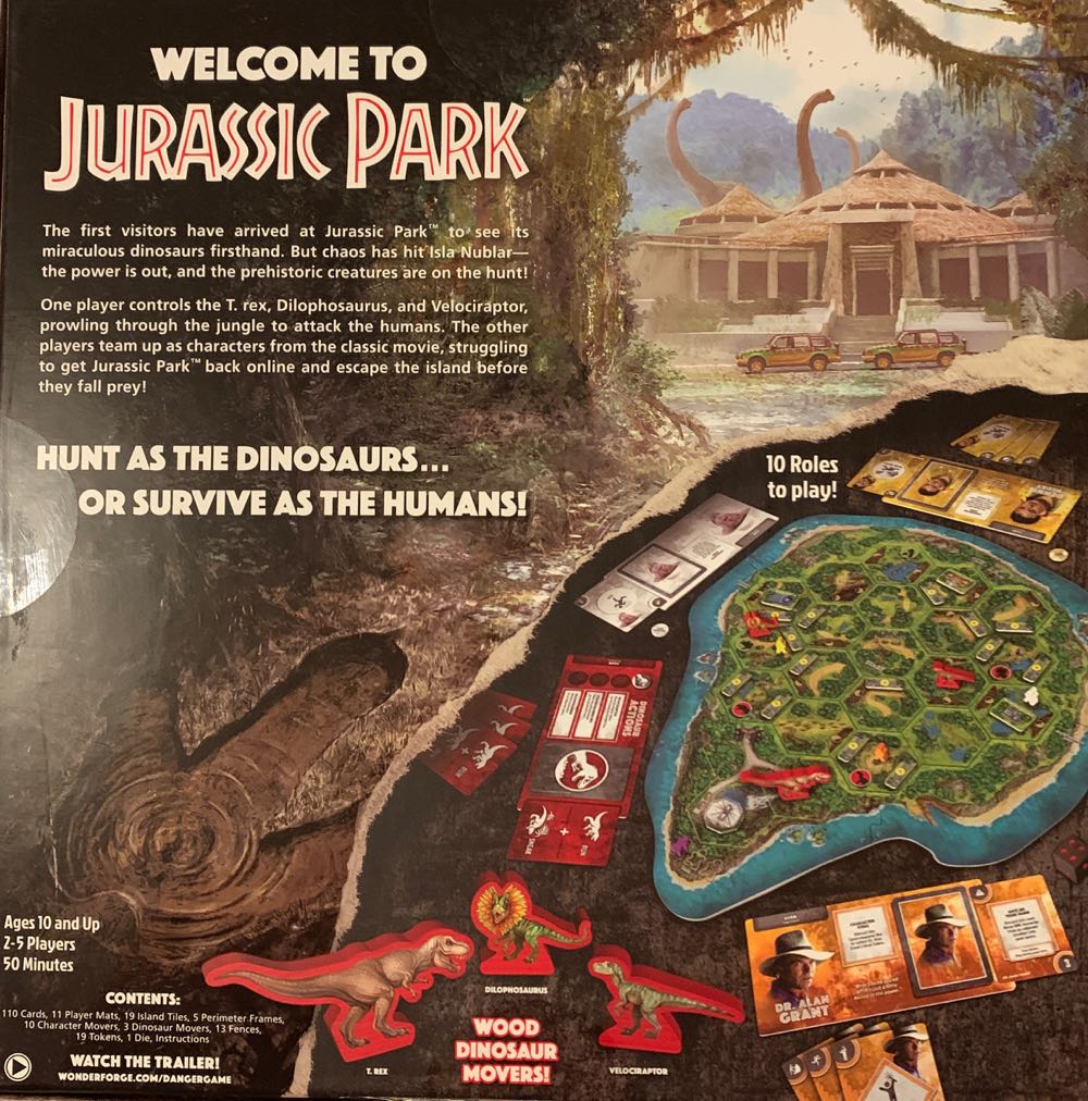 Jurassic Park: Danger!  (2-5) board game collectible [Barcode 4005556224906] - Main Image 2