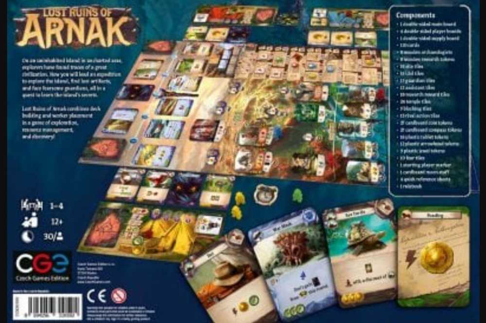Lost Ruins Of Arnak  (4) board game collectible - Main Image 2