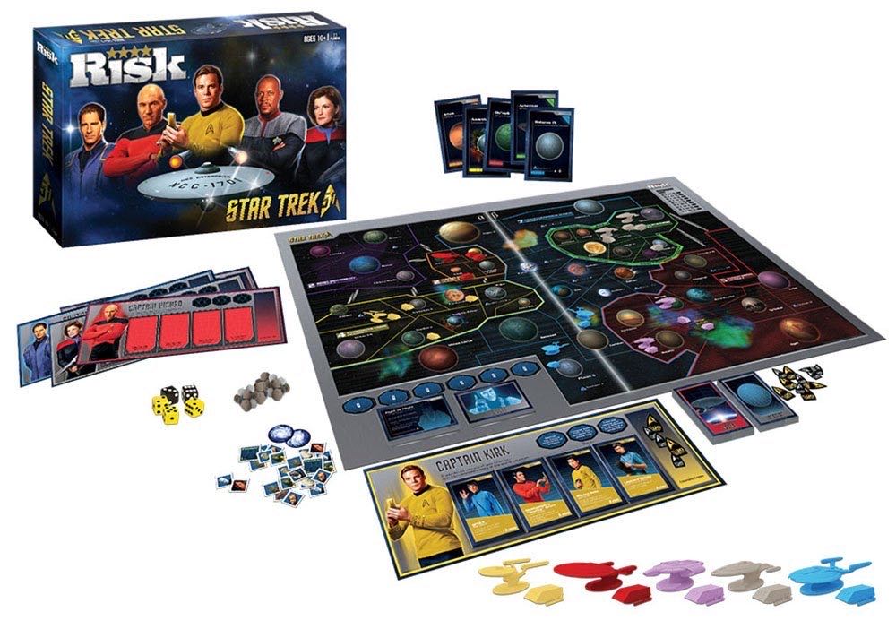 Star Trek Risk 50th Anniversary Edition  (2-5) board game collectible [Barcode 700304047588] - Main Image 3