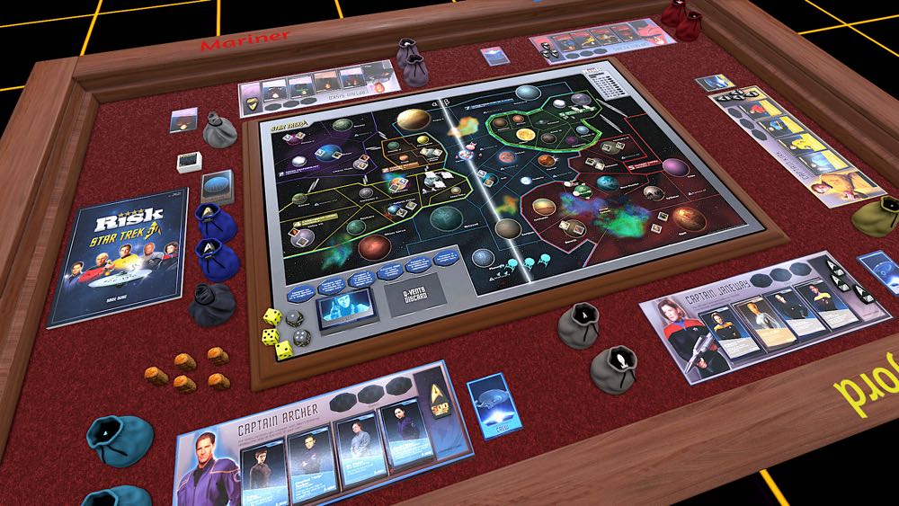 Star Trek Risk 50th Anniversary Edition  (2-5) board game collectible [Barcode 700304047588] - Main Image 4