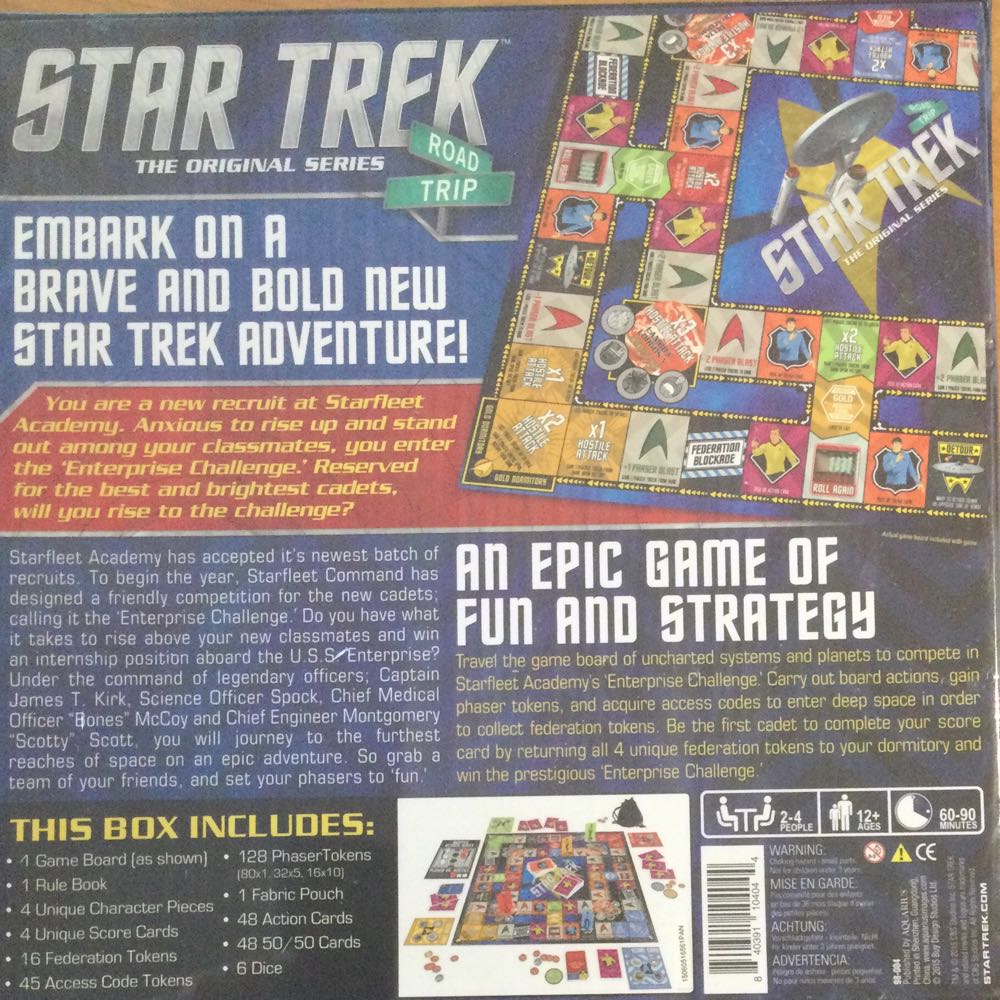Star Trek   (2-4) board game collectible [Barcode 840391104044] - Main Image 2