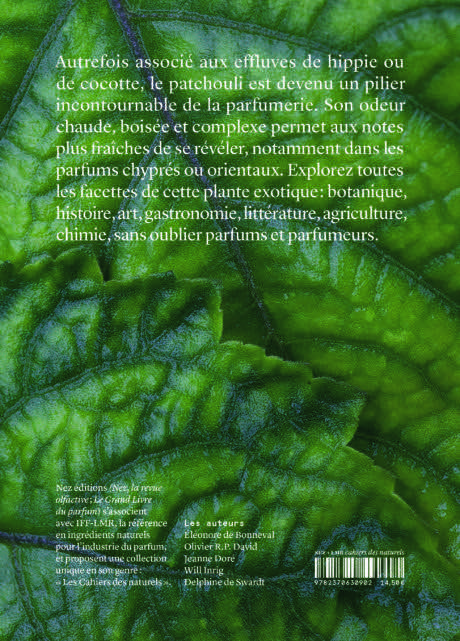 Le Patchouli En Parfumerie Cahiers Des Naturels French Edition  board game collectible [Barcode 9782370630902] - Main Image 2