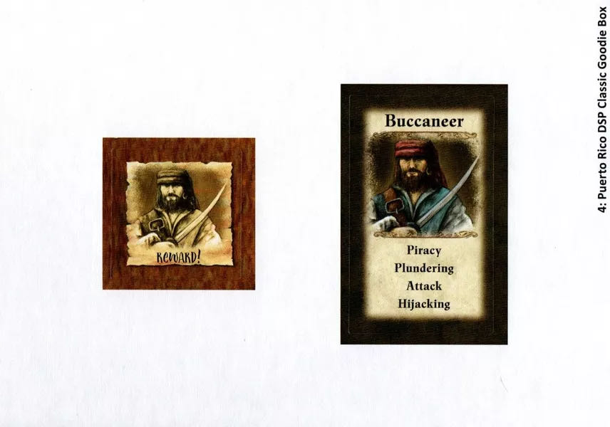 Puerto Rico: Buccaneer  (2-5) board game collectible - Main Image 3
