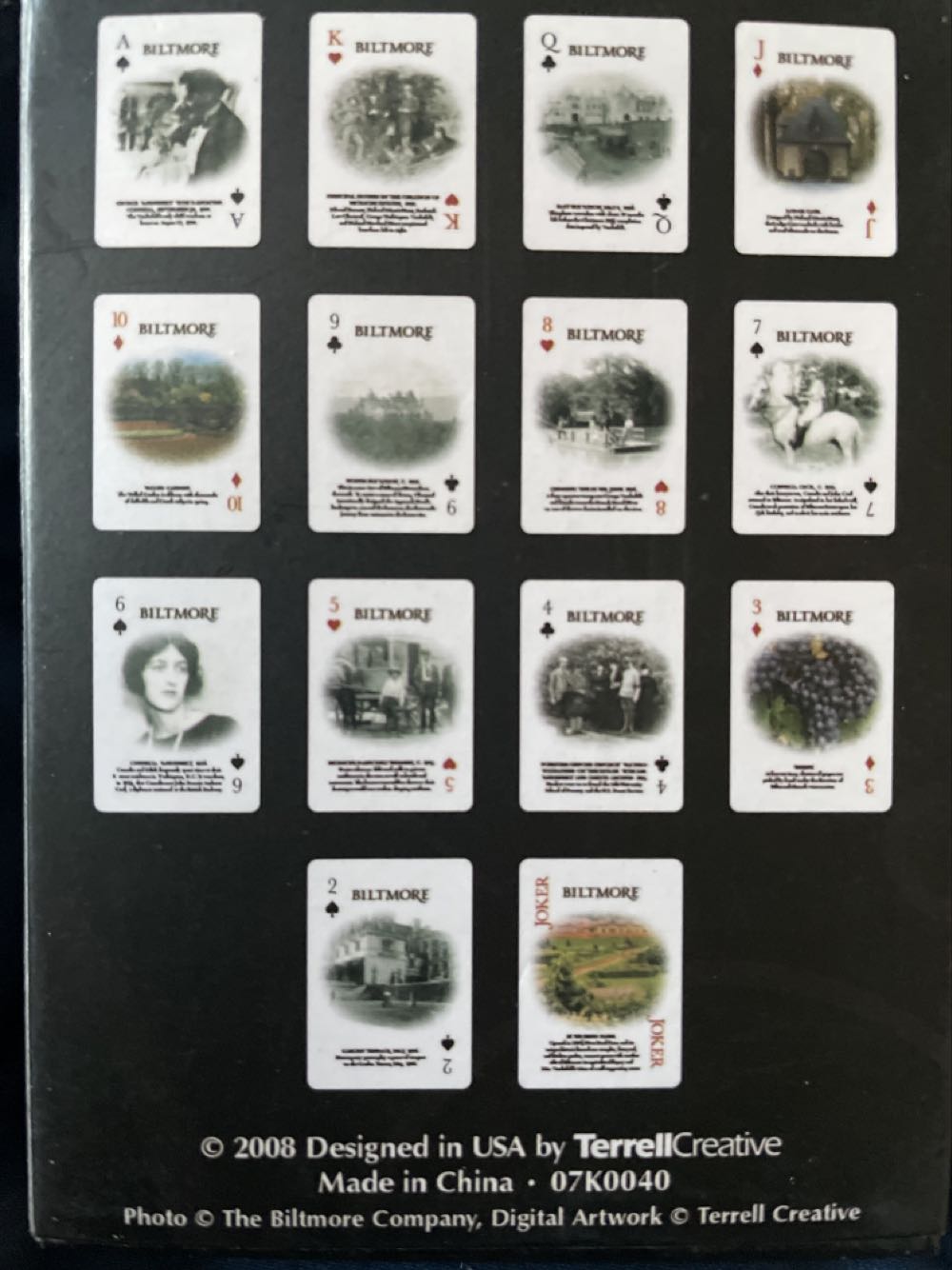 Biltmore Playing Cards  board game collectible [Barcode 080442806309] - Main Image 3