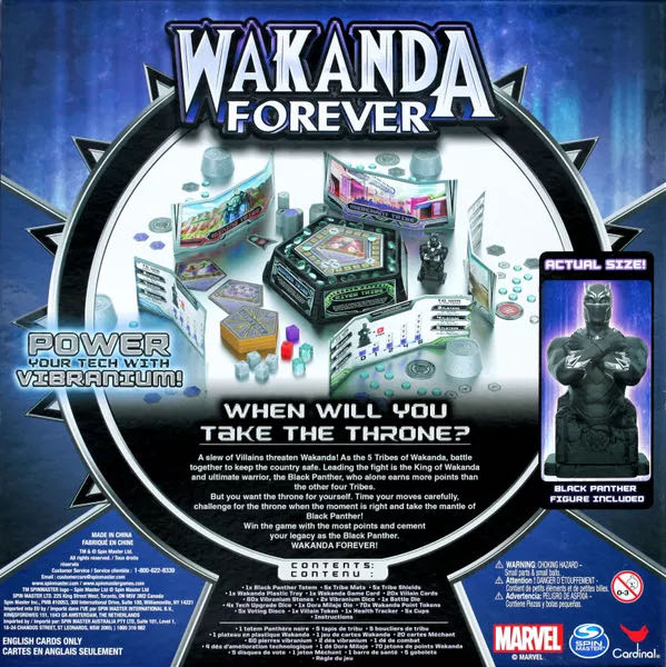 Wakanda Forever  (3-5) board game collectible [Barcode 778988276785] - Main Image 2