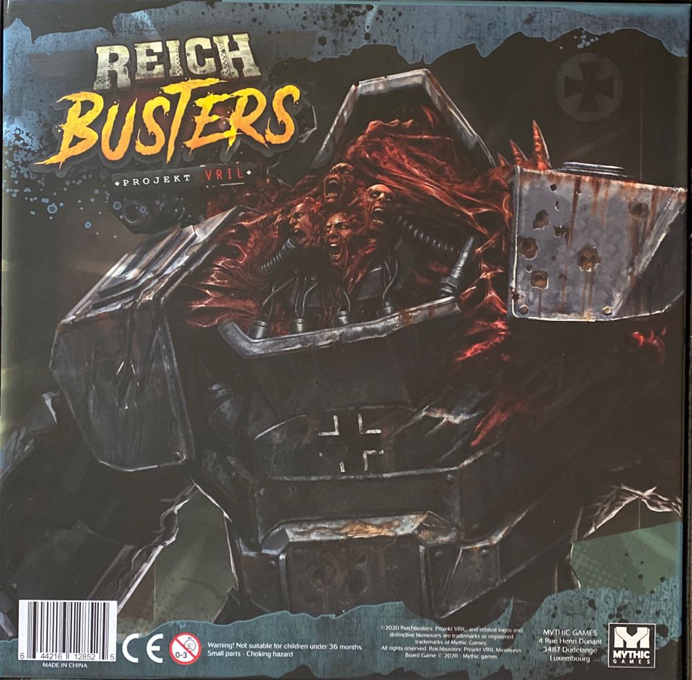 Reichbusters: Projekt Vril-Projekt X  (2-4) board game collectible [Barcode 644216128525] - Main Image 2