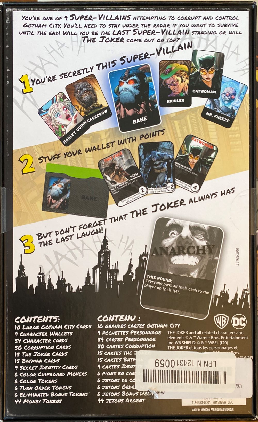 The Joker: A Diabolical Party Game  (3-6) board game collectible [Barcode 778988325193] - Main Image 2