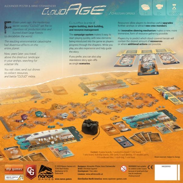 Cloud Age  (1-4) board game collectible [Barcode 9120111440012] - Main Image 3