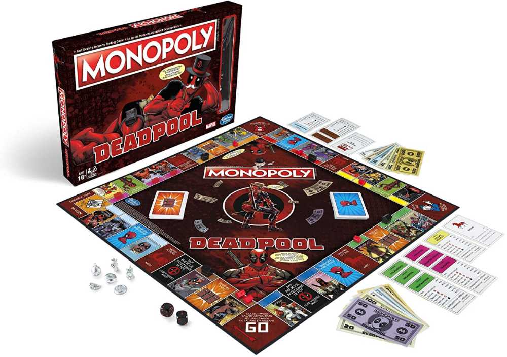 Monopoly: Deadpool  board game collectible [Barcode 630509690893] - Main Image 2
