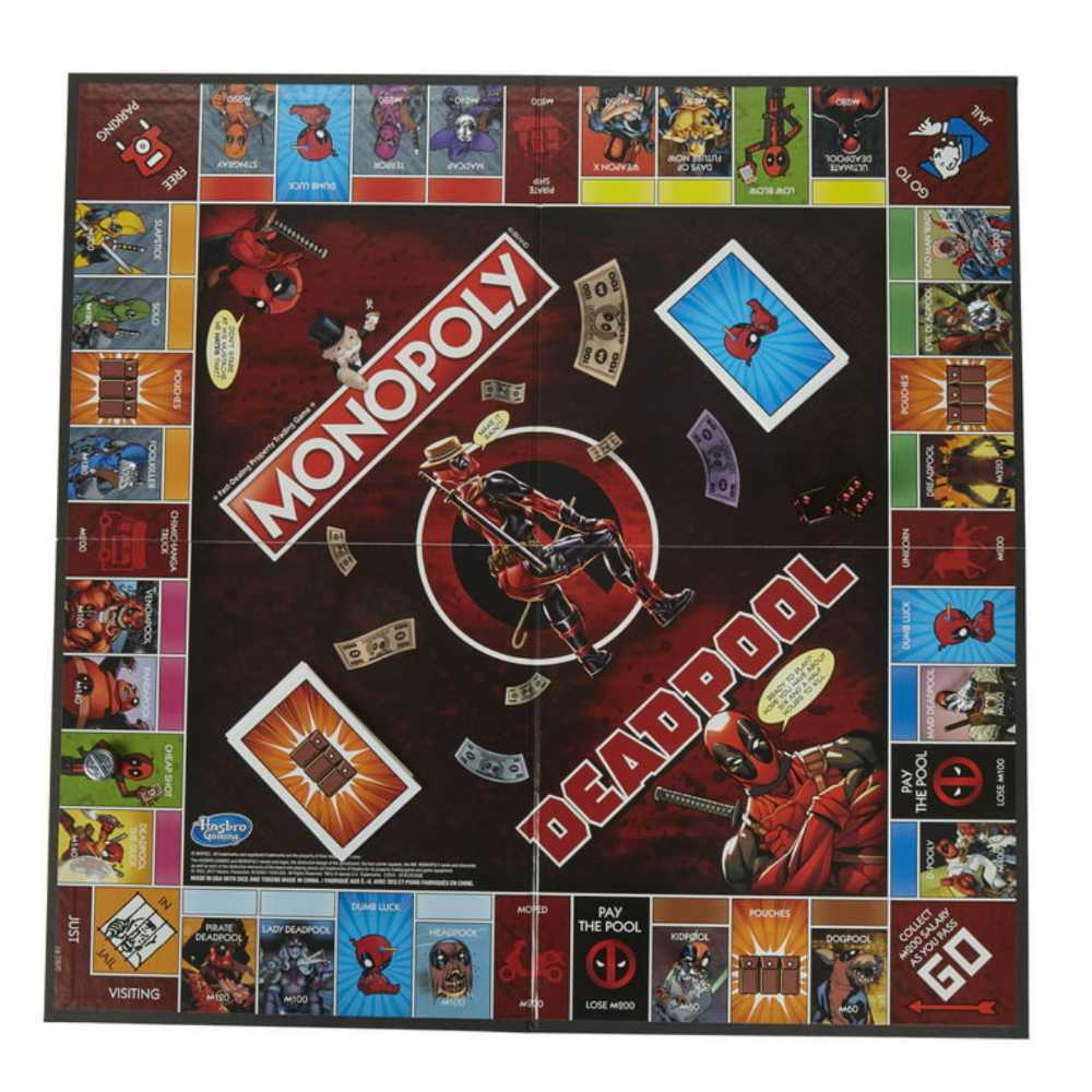 Monopoly: Deadpool  board game collectible [Barcode 630509690893] - Main Image 3