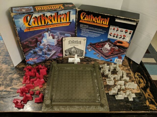 Cathedral The Strategic Battle for the Medieval City  (2) board game collectible [Barcode 074299032301] - Main Image 2