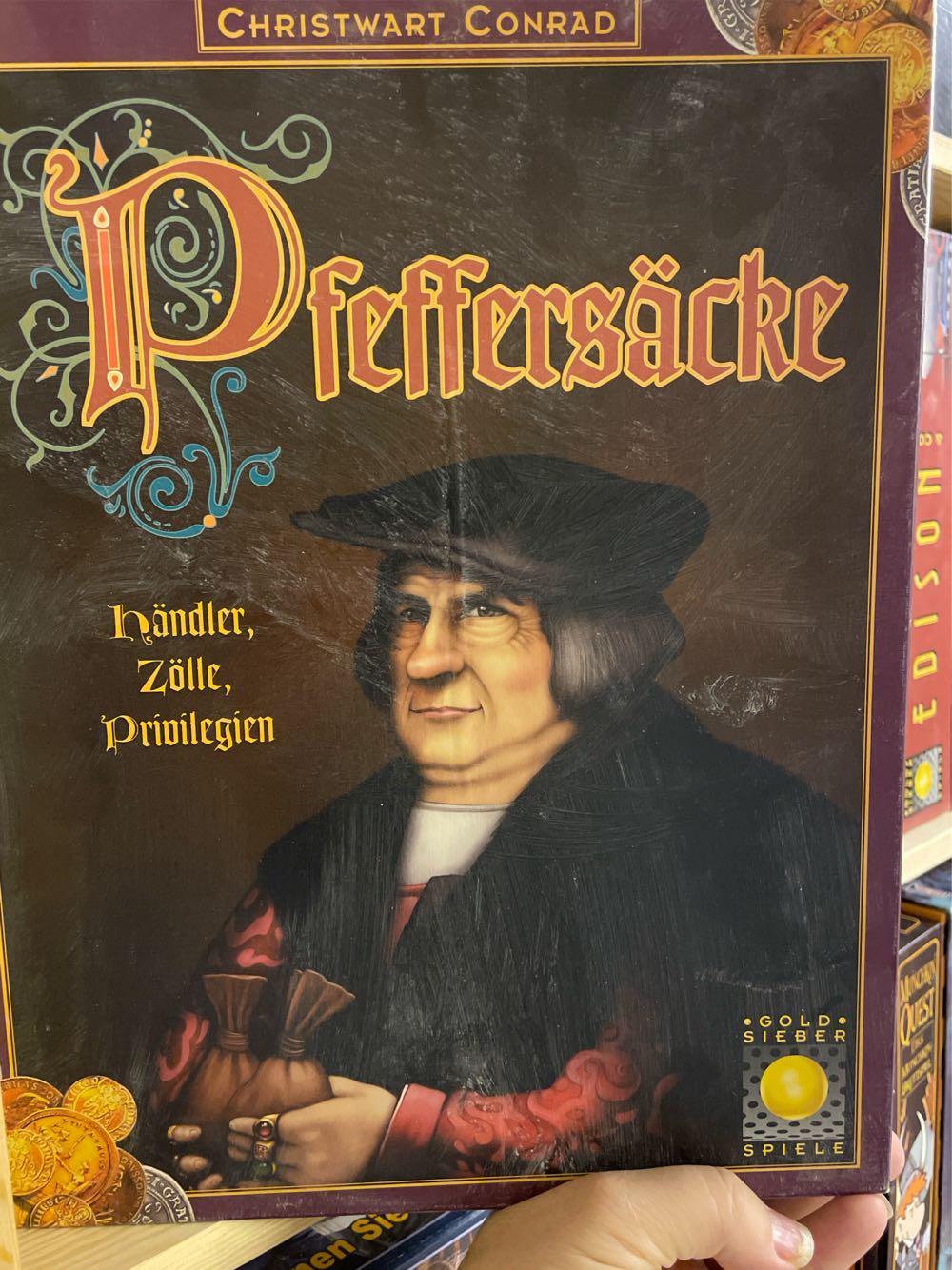 8859 - Goldsieber - Pfeffersäcke  board game collectible [Barcode 4006592688592] - Main Image 1