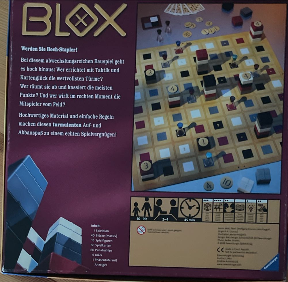 Blox  (2-4) board game collectible [Barcode 4005556264858] - Main Image 2
