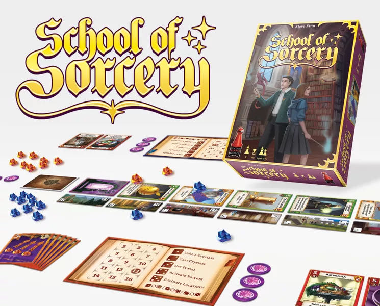 School of Sorcery  (2) board game collectible [Barcode 664918991029] - Main Image 2