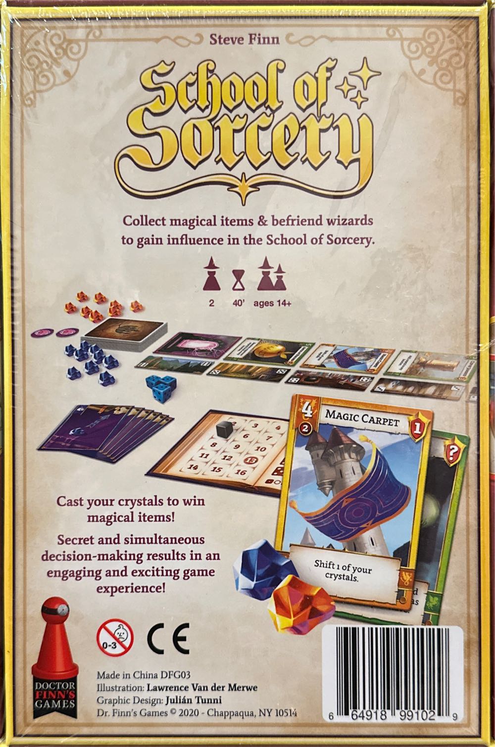 School of Sorcery  (2) board game collectible [Barcode 664918991029] - Main Image 4