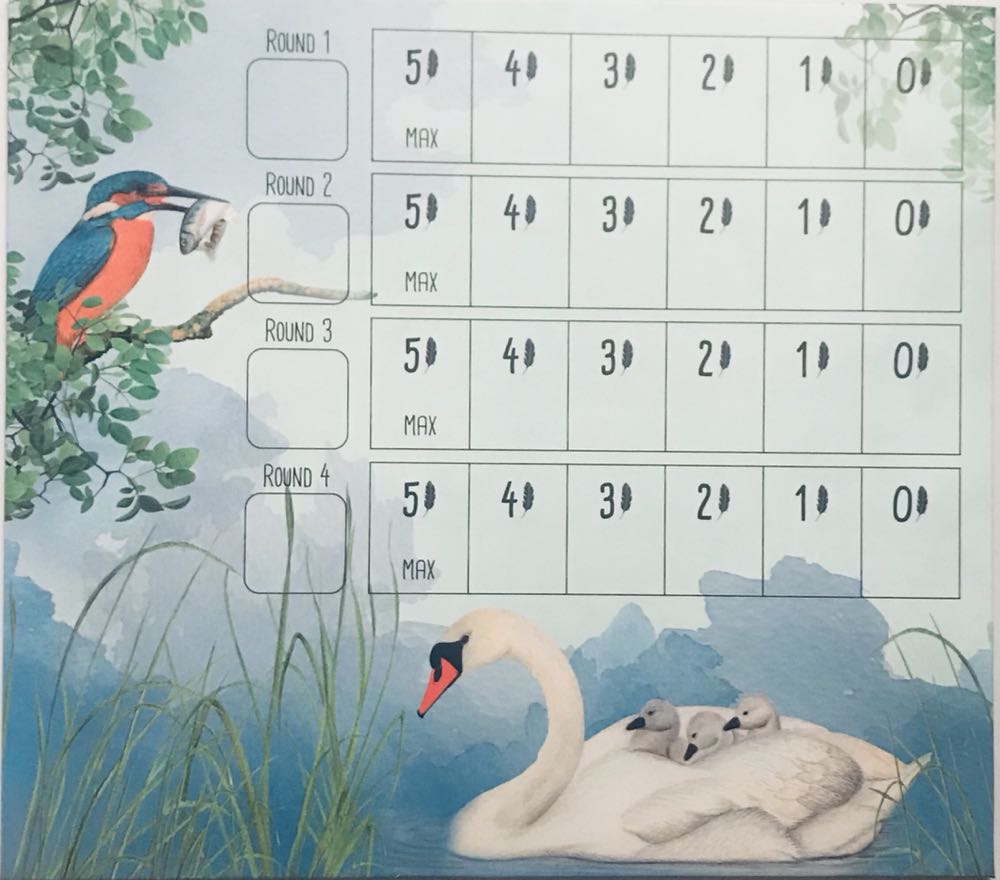 Wingspan: Goal Board  (1-5) board game collectible [Barcode 617353297652] - Main Image 2