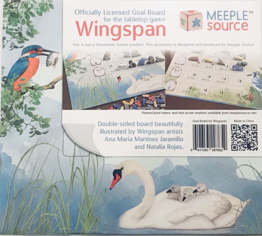 Wingspan: Goal Board  (1-5) board game collectible [Barcode 617353297652] - Main Image 4