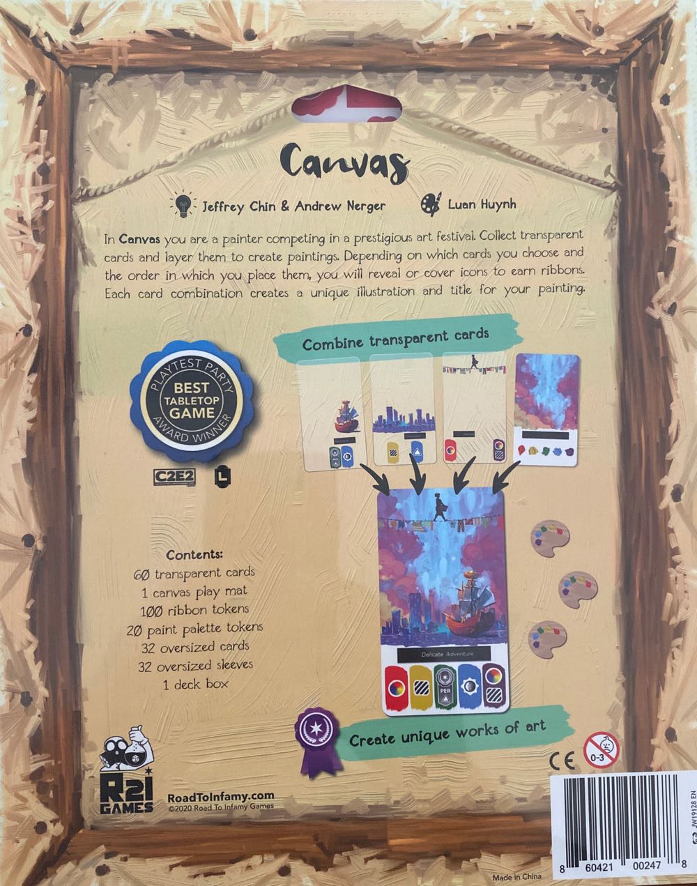 Canvas  (5) board game collectible [Barcode 860421002478] - Main Image 2