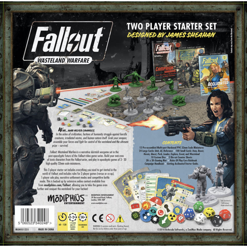 Fallout Wasteland Warfare: Two-Player Starter Set  (2) board game collectible - Main Image 2