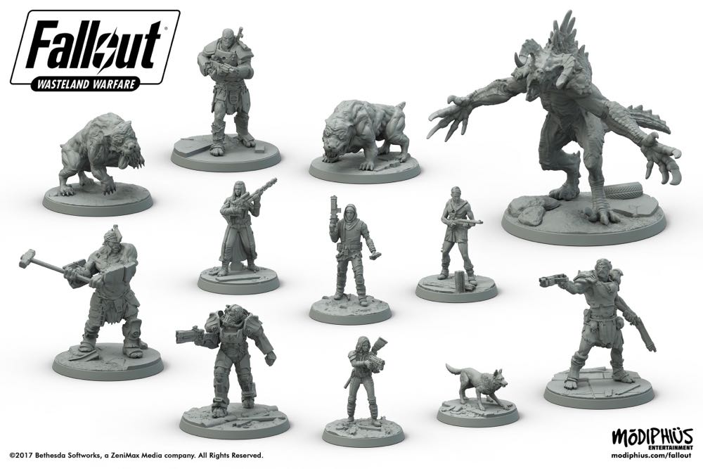 Fallout Wasteland Warfare: Two-Player Starter Set  (2) board game collectible - Main Image 3