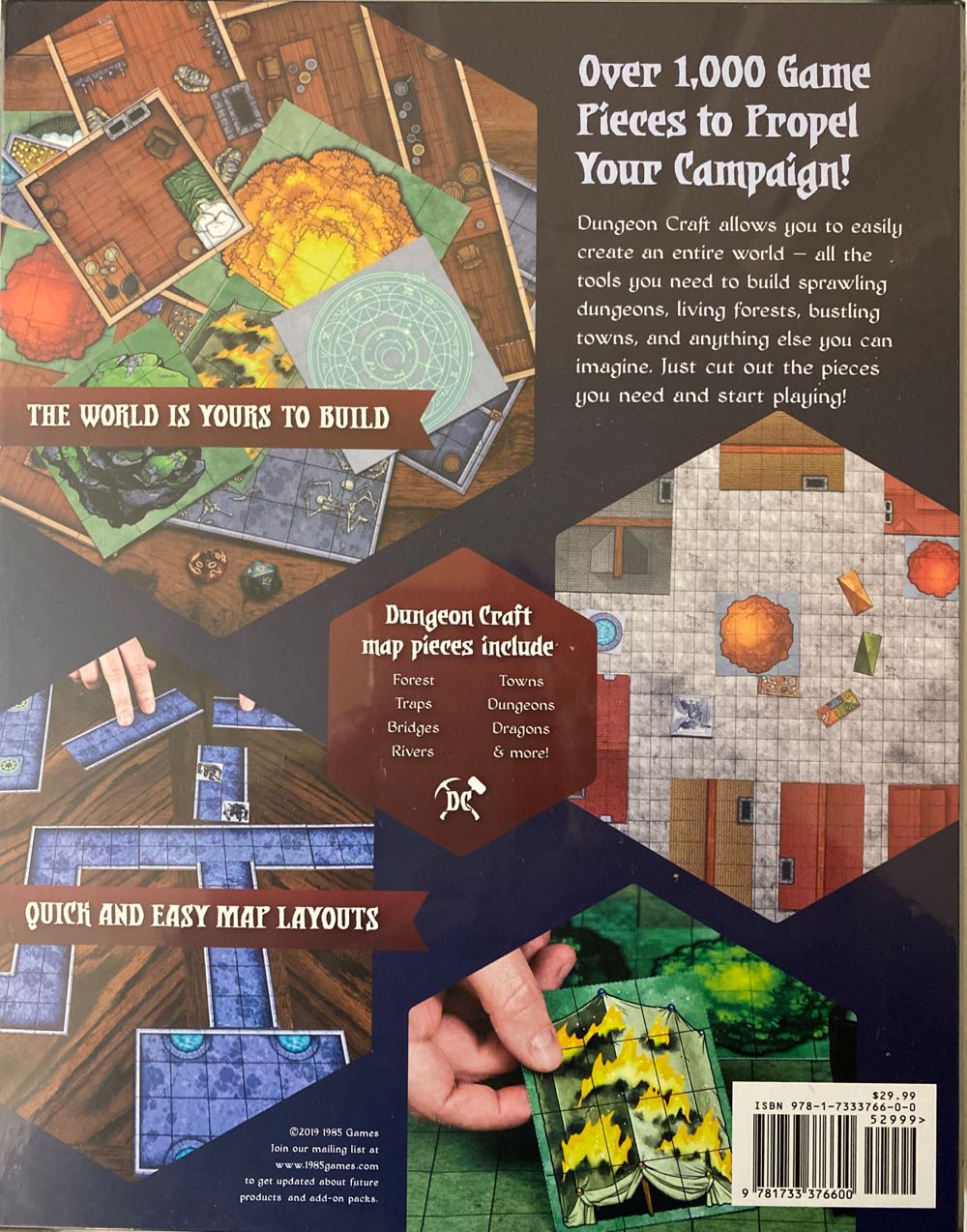 Dungeon Craft Vol 1  board game collectible [Barcode 9781733376600] - Main Image 2