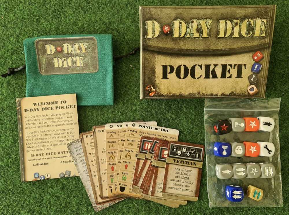 D-Day Dice  (1-4) board game collectible [Barcode 641171671684] - Main Image 3