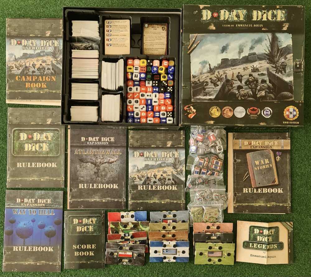 D-Day Dice  (1-4) board game collectible [Barcode 641171671684] - Main Image 4