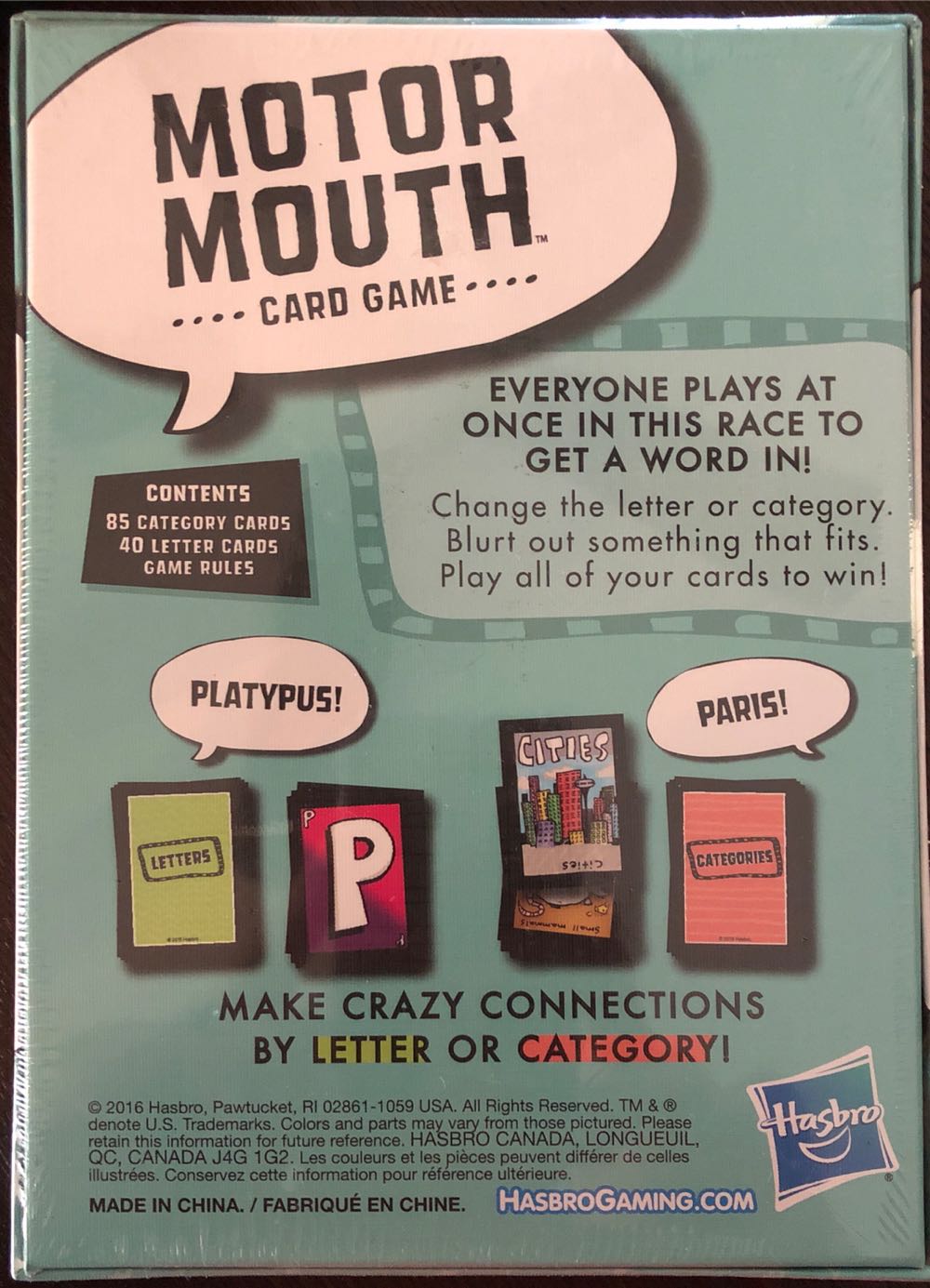 Motor Mouth  board game collectible [Barcode 630509638802] - Main Image 2