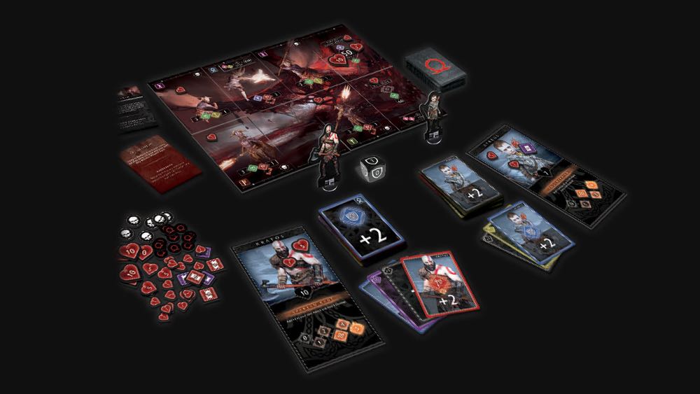God of War: The Card Game  (4) board game collectible [Barcode 889696010032] - Main Image 3