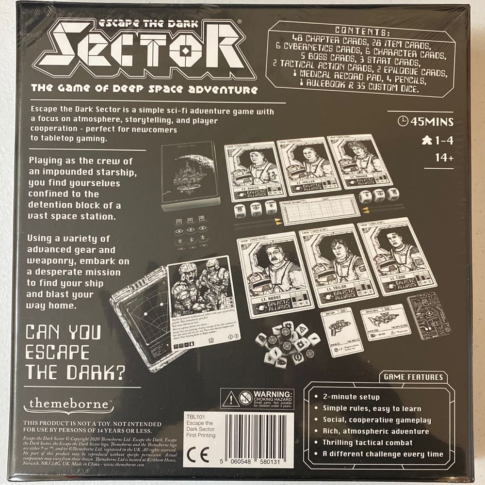 Escape The Dark Sector  (1-4) board game collectible [Barcode 5060548580131] - Main Image 2