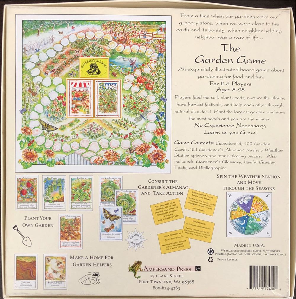 The Garden Game  board game collectible [Barcode 727819174004] - Main Image 2