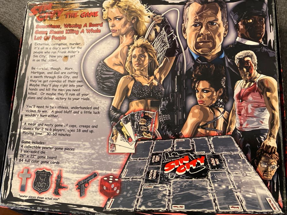 Sin City  (2-6) board game collectible [Barcode 634482332245] - Main Image 2