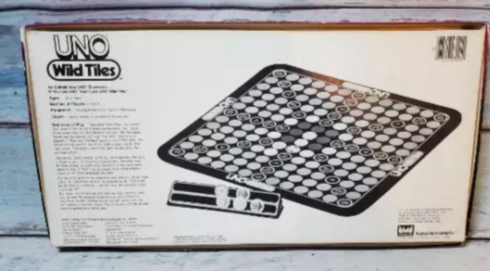 Uno Wild Tiles  (2-4) board game collectible [Barcode 078206070011] - Main Image 2