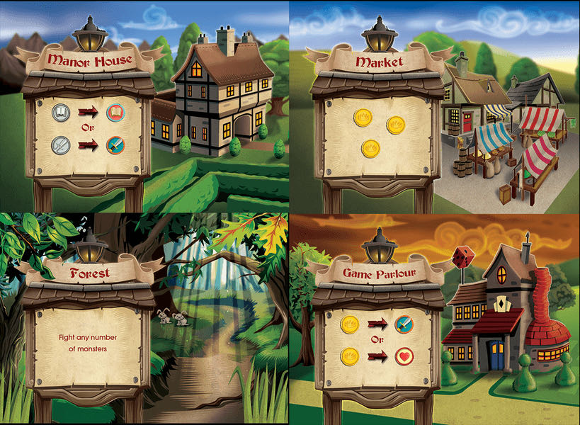 Kingswood Royal Edition  (1-5) board game collectible [Barcode 864170000389] - Main Image 2