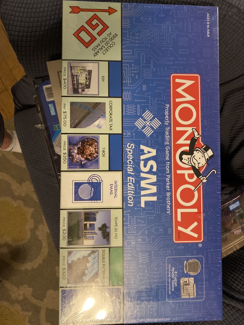 ASML Special Edition Monopoly  board game collectible [Barcode 700304003805] - Main Image 2