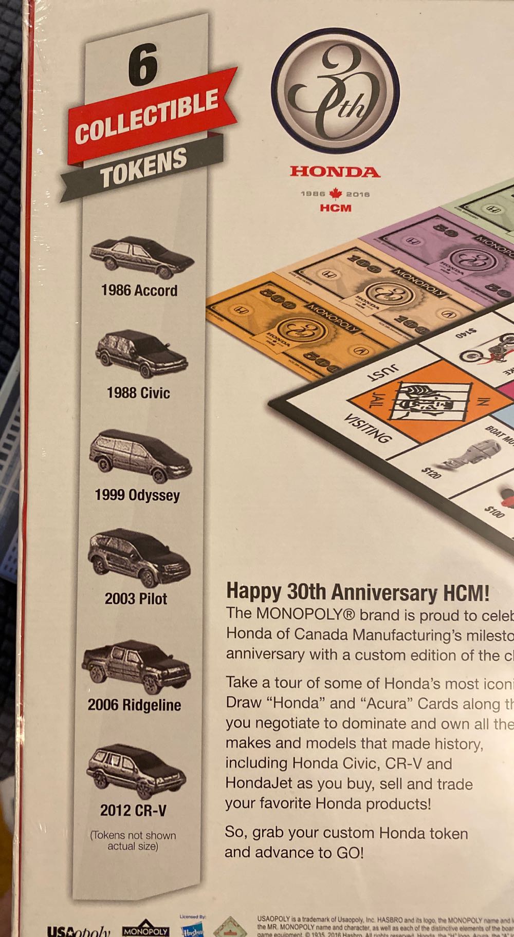 Honda 30th Anniversary Collectors Editon  board game collectible - Main Image 3