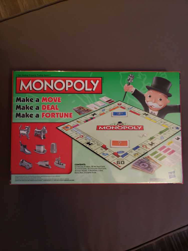 Monopoly   (2-6) board game collectible [Barcode 630509543762] - Main Image 2